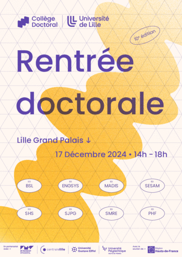 affiche rentrée doctorale 2024